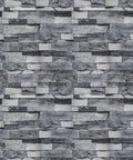 Grey Faux Brick Peel And Stick Wallpaper Dope Look self adhesive removable for kitchen bedroom living room decor 17.7x393.7 in