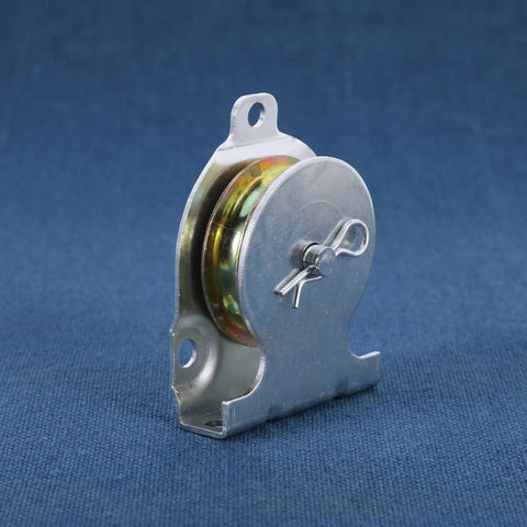 Wall Mount Rope Guide Pulley For Heavy Duty Lifting, steel pulley block with silent bearing, 3/8 inch cable