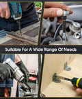 Collage of Three Piece Impact Socket Adapter Set used with drill and impact driver on wood, metal and automotive applications