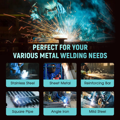 Welding sparks with Cordless MMA Welder 160A 110V Dual Battery Powered With 8000mAh Li Ion Batteries Or Battery Bank Portable