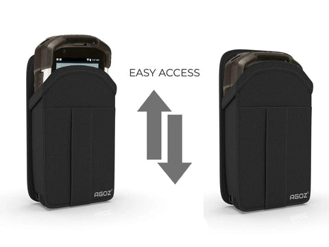 Rugged Scanner Holster For TC77 TC70x TC75x TC70 TC75 TC72 M60 MC67 Handheld Barcode Readers Built To Last Beefy Canvas Case