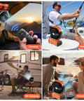 Various uses of 40000mAh Camping Fan With LED Light Remote And Hook Rechargeable Oscillating Tent Fan For Power Outs Travel RV Job Site