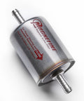 Three Eighths Inch Magnetic Inline Transmission And Power Steering Filter With Ferrous Filtration To Three Microns And Non Ferrous Filtration To Twenty Five Microns For A Real Easy Install showcasing the Magnefine steel design