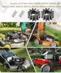 12 Teeth Drive Gear Kit For Lawn Mower Replacement With Keys, Springs, And Clips displayed with various compatible mowers