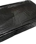 Mobile Home Bottom Board Underbelly Fabric 14x80 Built Tough Polyethylene With Black Moisture Barrier folded stack