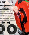 Person installing 2 Pack Circular Saw Bolt And Outer Clamp Washer Set For DCS565 DCS372 DCS390 DCS391 DCS392 DC310 And More