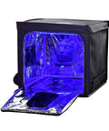 UV Light Curing Box For 3D Printing Post Processing Pro Grade Large Enclosure 365 To 460 Nanometer UV Lamp with open front view