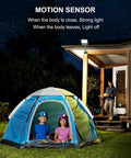 2 Pack Your Go To Solar Motion Sensor Flood Lights 1000 Lumens 168 LEDs Waterproof Outdoor Security Lighting for yard
