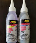Heavy Duty 8oz Epoxy Kit For Metal Wood Stone Bonding With Ultra Crystal Clear Finish High Strength Adhesive Slow Cure 1 To 2 Hours Outdoor Weather Ready UV Resistant No Odor Industrial Grade For Pros And DIY Crafters, two bottles