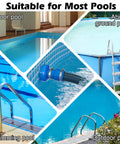 Ultimate Pool Vacuum Hose Adapter Kit 1.5 Inch Connector for Above Ground Pools in various pool types