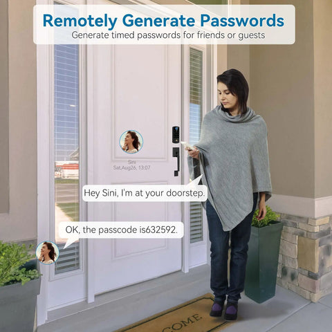 Slick Smart Home Upgrade Hella Secure Fingerprint Keyless Entry Deadbolt With Bluetooth App Control Auto Lock Anti Peep Code Usb C Emergency Backup Top Shelf Door Hardware For Lazy Nights And Busy Days