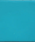 Close-up of a single Turquoise Talavera Hand Painted Tile from the Turquoise Talavera Hand Painted Tiles Set Of 100, Mexican Handmade Ceramic Tiles, 4x4 Inch, Box Of 100, Color Variations, Durable Ceramic With Classic Mexican Tile Pattern For Backsplashes, Walls, And Decor.