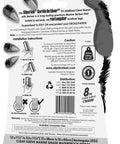 Hella Durable Marine Grade Berber Furniture Slider Socks With Uv Shielded Clear Sheath For Medium Rectangular Legs 8 Pack packaging and installation instructions.