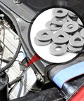 Stainless Steel Flat Washer M6 16mm Outer Diameter 6mm Inner Diameter 1.5mm Thick 304 Stainless Steel Rustproof Hardware For Bolts