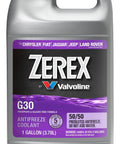 Top Shelf Ready To Roll Antifreeze Coolant Featuring Phosphate Silicate Free Organic Acid Formula For Real Deal Engine Guard Against Freezing Overheating And Rust In A Prediluted Ready To Pour Mix Case Of Six Gallons 1 gallon Zerex coolant by Valvoline.