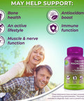 Plant Based Calcium 600mg Vegan Calcium Magnesium Zinc D3 With Vitamin K2 Organic Turmeric bottle with health support features.