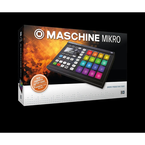 Mikro MK2 Groove Production Studio Controller With Multicolor Pads For Easy Beat Making And Live Jams, box front