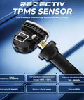 Chevrolet TPMS Sensor Set Of 4 315MHz Tire Pressure Monitoring Sensors Pre Programmed For Easy Install And Quick Vehicle Relearn Replacement Kit Plug And Play Ready Fits Most GM Chevrolet Cars And SUVs With Any TPMS Tool, 315MHz sensor