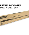 Retail packaged box of Classic Golf Putter With Two Way Or Blade Options, 35 Inch Length, Premium Grip For A Smooth True Roll