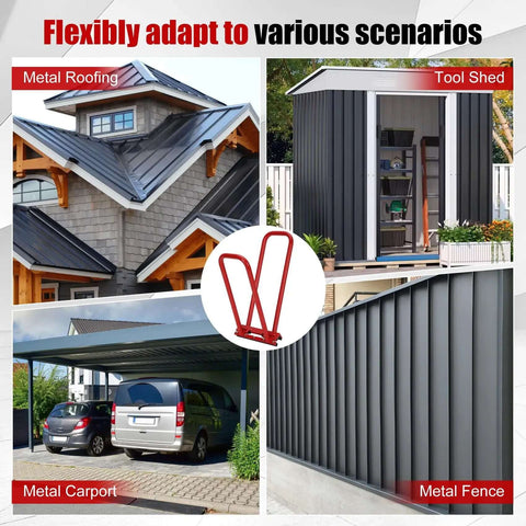 Hand Seamer For Standing Seam Roofing 1.5 Inch Vertical Seams Portable Manual Seaming Tool For Metal Panels And Roofing with examples