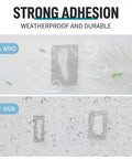 Self Adhesive Screen Repair Tape Two Roll Kit 5 Cm By 2 M Each Mesh Patch for weatherproof screen repair.