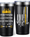20oz Electrician Tumbler Gift For Men Hilarious On Site Gear No Brainer Gift For Dad Husband Boyfriend Or Co Worker