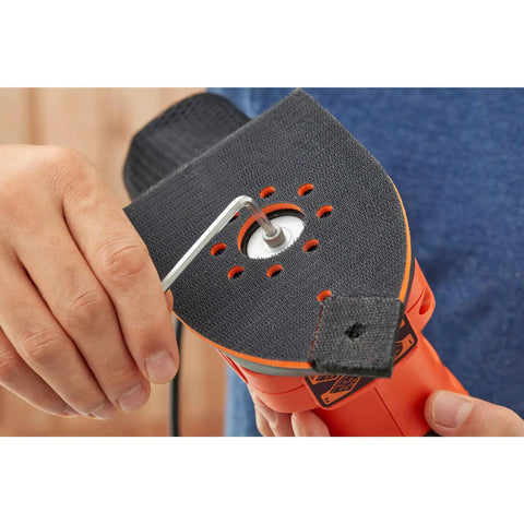 Pick Up This Bad Boy Heavy Duty Multi Sander With 200 Watt Motor, 4 In 1 Orbital sanding head and tool adjustment.