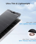 200W Flexible Solar Panel Kit Two 100W Panels All Black Stealth Edition with weight and thickness details.