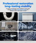 Heavy Duty Metal Epoxy Adhesive For Metal Plastic Ceramic Stainless Steel Wood And Cement Heat And Oil Resistant Bond product uses.