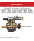 Water Inlet Fitting For Pressure Washer Pumps Heavy Duty Replacement Part To Restore Power Washing Easy Install Compatible