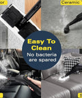 Premium 4.5 Bar High Pressure Handheld Steam Cleaner For Deep Home Cleaning Tasks cleaning floors, ceramic tiles, car seats, and sofas.