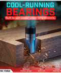 Down Cut Flush Trim Router Bit With One Quarter Inch Shank, Three Eighths Inch Cutting Diameter, Three Flute Solid Carbide in use