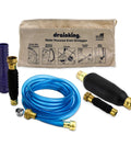 Pro Grade Plumbers Drain Unclogging Pack For 1 To 6 Inch Drains With Water Powered Jet Cleaners Fast Blockage Busting Kit