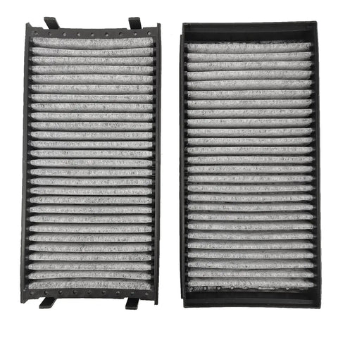 Cabin Air Filter For BMW X5 2007 2018 And X6 2008 2019 Drop-In Replacement Easy Install with activated carbon material
