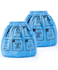 Nonwoven Cloth Filter Bags 2 Pack Reusable Replacement Filters For Small Dry Vacuums Fits 7 By 6 And A Quarter By 3 And A Half Inches