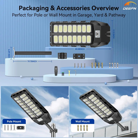 Heavy Hitter Outdoor Solar Garden Light With Quick Motion Sensor And Rad 270 Degree Beam To Light Up Driveways Yards And Fences Easy Peasy Routine