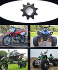 9 Tooth No 35 Chain Sprocket For KR5V Electric Motorcycle ATV Quad Dirt Pit, Built Tough Alloy, Heat Treated, Reduces Chain Slippage, Improves Transmission Efficiency, Not For MY1020 Motors. 9T #35 sprocket for motorcycle, ATV and dirt pit use