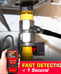 Gas Leak Detector With 10ft Drop Bombproof ABS Shell, Japanese Sensor Calibrated For Methane And Natural Gas, LCD display in use