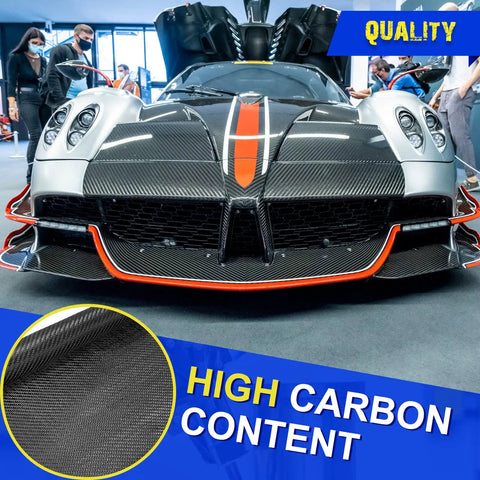 Car with Carbon Fiber Fabric Roll 6.5ft Long By 12In Wide 3K 220G 2X2 Twill Weave Sheet 0.25mm Thick for structural use