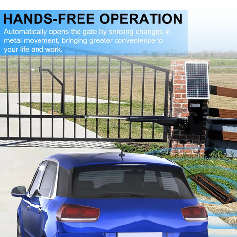 No Sweat Vehicle Sensor For Automatic Gate Opener With Extended Range Driveway Exit Wand delivering hands-free operation for vehicles.