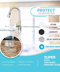 Ceramic Coating Spray Kit For Kitchen And Bathroom Surfaces That Repels Stains Smudges Water Spots And Soap Scum Ultra Hydrophobic