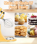 Wire Whip For Tilt Head Stand Mixer Accessory Replacement Egg Cream Stirrer Great For Whipping Egg Whites And Cream Cakes And Mayonnaise Pro Grade Stainless Steel Kitchen Tool stirring various desserts