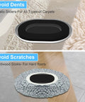 Avoid dents and scratches with Effortless Home Move Sliders Two In One Heavy Duty Furniture Movers for carpet and hard floors.