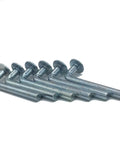 Heavy Duty Pallet Rack Safety Drop Pin Round Top Hat Three Quarters Inch Pin With 0.300 Inch Width And 3.025 Inch Height Beam