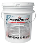 Heavy Duty Deep Penetrating Concrete Sealer Shuts Out Basement Damp And Blocks Foundation Vapor While Tightening Grungy Masonry For A Solid Reliable Guard Handling Daily Stress Five Gallon bucket with sealer.