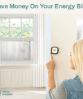 Adjustable Horizontal Window Screen Set Two Pack Expands From 25 To 45 Inches Wide And Stands 10 Inches High in a living room