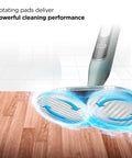 Heavy Duty Steam And Scrub Mop For Hard Floors All In One Deep Cleaning Game Changer With Rotating Pads Cleaning Wood Floors