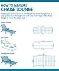 Ultimate Waterproof 80 Inch Chaise Lounge Chair Cover For Outdoor Patio Furniture With Durable Fabric And Taped Seams guide
