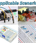 MTDELE metal film resistor assortment kit, 2600 pcs, 130 values, 1/4W 1%, for Arduino PCB DIY