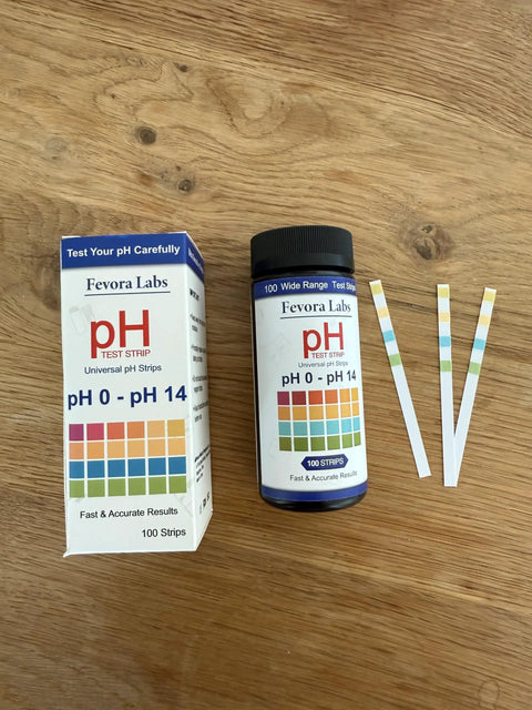 PH Test Strips 0-14, 100 Count, Litmus Paper For Water, Pools, Aquariums, Urine And Saliva Testing, Includes Color Chart